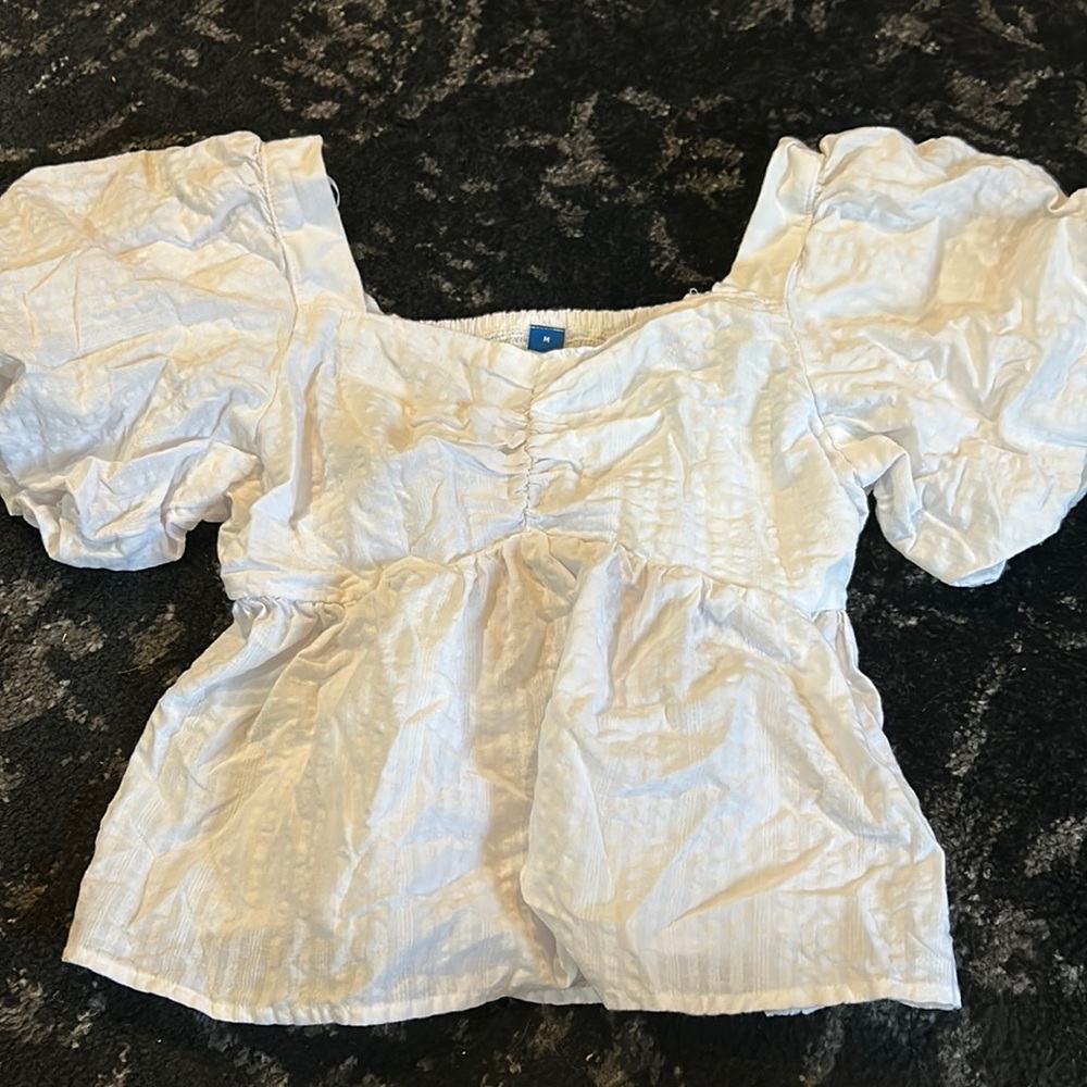 Old Navy Balloon Sleeve Top Size M